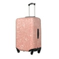 thumbnail image 2 of Easygdp Rose Gold Glitter Double-Sided Printed Elastic Suitcase Protective Cover,Invisible Zipper, Business Trip Luggage Cases,Washable And Resistant To Falling -X-Large, 2 of 9
