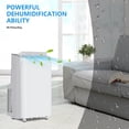 thumbnail image 4 of Aoile 9300 BTUs (14000BTU ASHRAE) Portable Air Conditioner with Exhaust Hose & Window Kit, Cools Rooms up to 750 Sq.Ft, 4 of 8