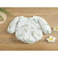 thumbnail image 2 of Combinaison Décontractée à Manches Longues pour Bébé Bubble Romper Girls, 2 of 6