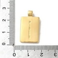 thumbnail image 3 of 1pc 1 Pcs Pisces Pendant Charms 304 Stainless Steel Pendants Rectangle with Constellations Real 14K Gold Plated Pisces Metal Charms Pendant for Women Necklace Bracelet Earring Jewelry Craft Making, 3 of 3