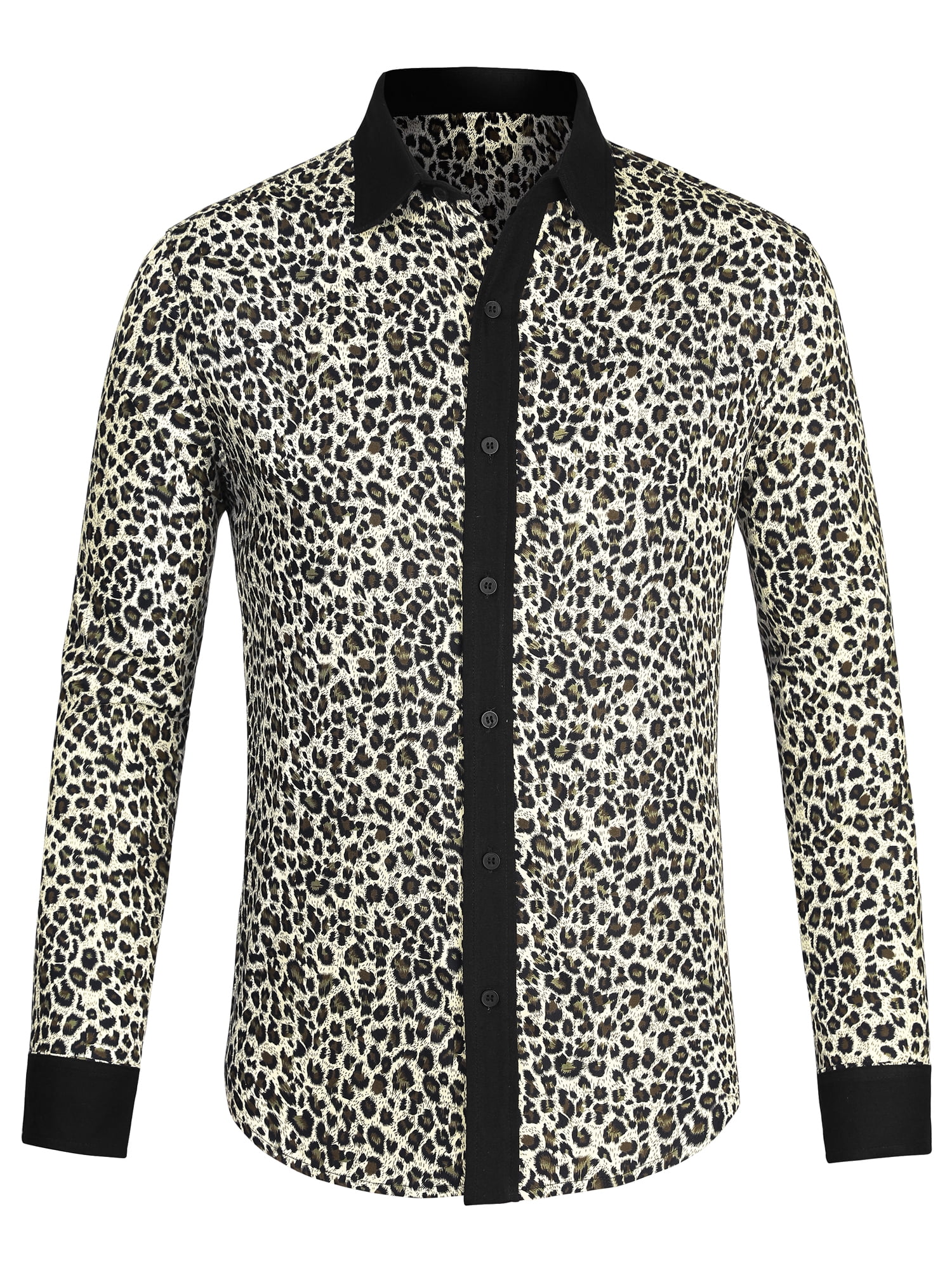 Vintage Leopard Printed Button Down 