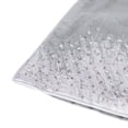 thumbnail image 5 of Ox Bay Mabel Abstract Glam Polyester Hand Woven Lumbar Pillow, Ivory/Silver, 16" x 24", 5 of 11