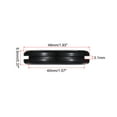 thumbnail image 2 of Uxcell Rubber Grommet Round Double-Sided Mount Dia 40 mm ID 35 mm for Wire Protection Pack of 4, 2 of 5