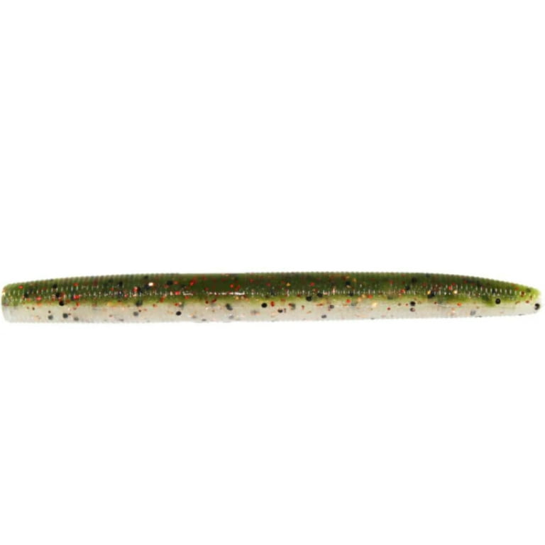 Yamamoto Baits Slim Senko Worm, 10, 3in, Cream White, 