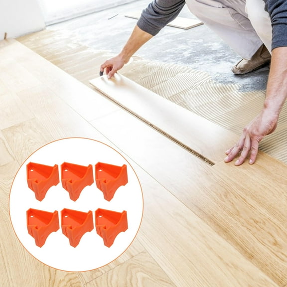 WHAMVOX  20 Pcs Laminate Flooring Tools Installation Kit Work Levelers Orange