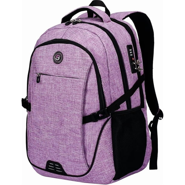 Anti Theft Laptop Backpack Travel Backpacks With Usb Charging Port For Women Men College Backpack Computer Bag Fits 17 Inch Laptop
