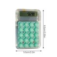 thumbnail image 2 of Back to School Mini Candy Calculator High Beauty Girls' Children's Student Exam Financial Office Cute Small Calculator Summer Savings, 2 of 6