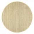 thumbnail image 1 of Nuloom 6' x 6' Elijah Seagrass avec Tapis Border Round en Beige, 1 of 4