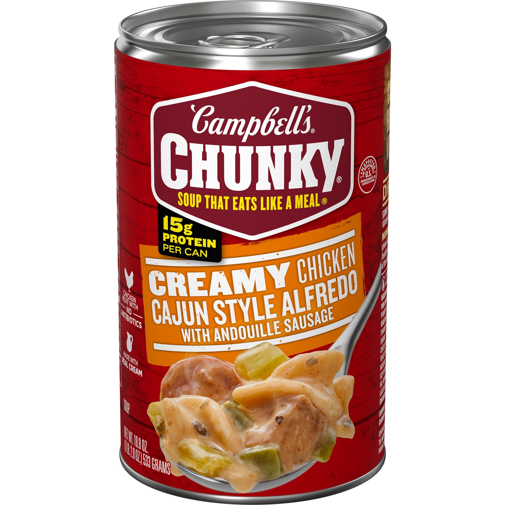 Chunky Split Pea Soup with Ham 19 oz Can Ready to Serve, Hearty