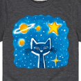thumbnail image 3 of Pete The Cat - Imagination Space Dream - Toddler And Youth Short Sleeve Graphic T-Shirt, 3 of 6