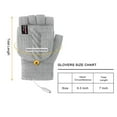 thumbnail image 3 of WEAIXIMIUNG Dish Gloves Heated Gloves Outdoor Winter Warmer Leather Rechargeable Li Ion Battery, 3 of 6