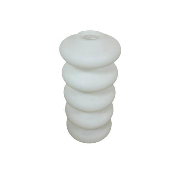 Lámpara de pie de acrílico con pantalla decorativa de 10 x 22,6 pulgadas, accesorios de repuesto, cubierta de luz para mesita de noche, ligera
