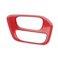 thumbnail image 4 of Etiqueta engomada del Panel de cambio de marchas del coche, pegatina Interior decorativa fácil de instalar, reemplaza directamente los accesorios del Patrón de carbono rojo, 4 of 9