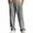 Gray, variant on Men's Beach Pants Lightweight Casual Trouser with Drawstring for Surfing Swimming Vacation