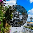 thumbnail image 4 of C-CRAFT Custom Rottweiler Dog Metal Wind Spinner 8 inches, Memorial Wind Spinner Garden Decor, 4 of 4