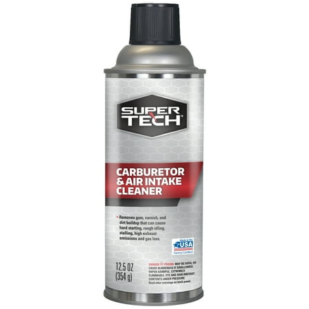 Super Tech Carburetor and Air Intake Cleaner, 12.5 oz