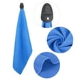 thumbnail image 4 of Deago Magnetic Golf Towel Microfiber Waffle Pattern Golf Towel Industrial Strength Magnet for Strong Hold to Golf Carts or Clubs (Blue), 4 of 10