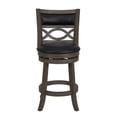 thumbnail image 6 of New Classic Furniture Manchester 24" Wood Counter Stool in Olive Gray/Black, 6 of 6