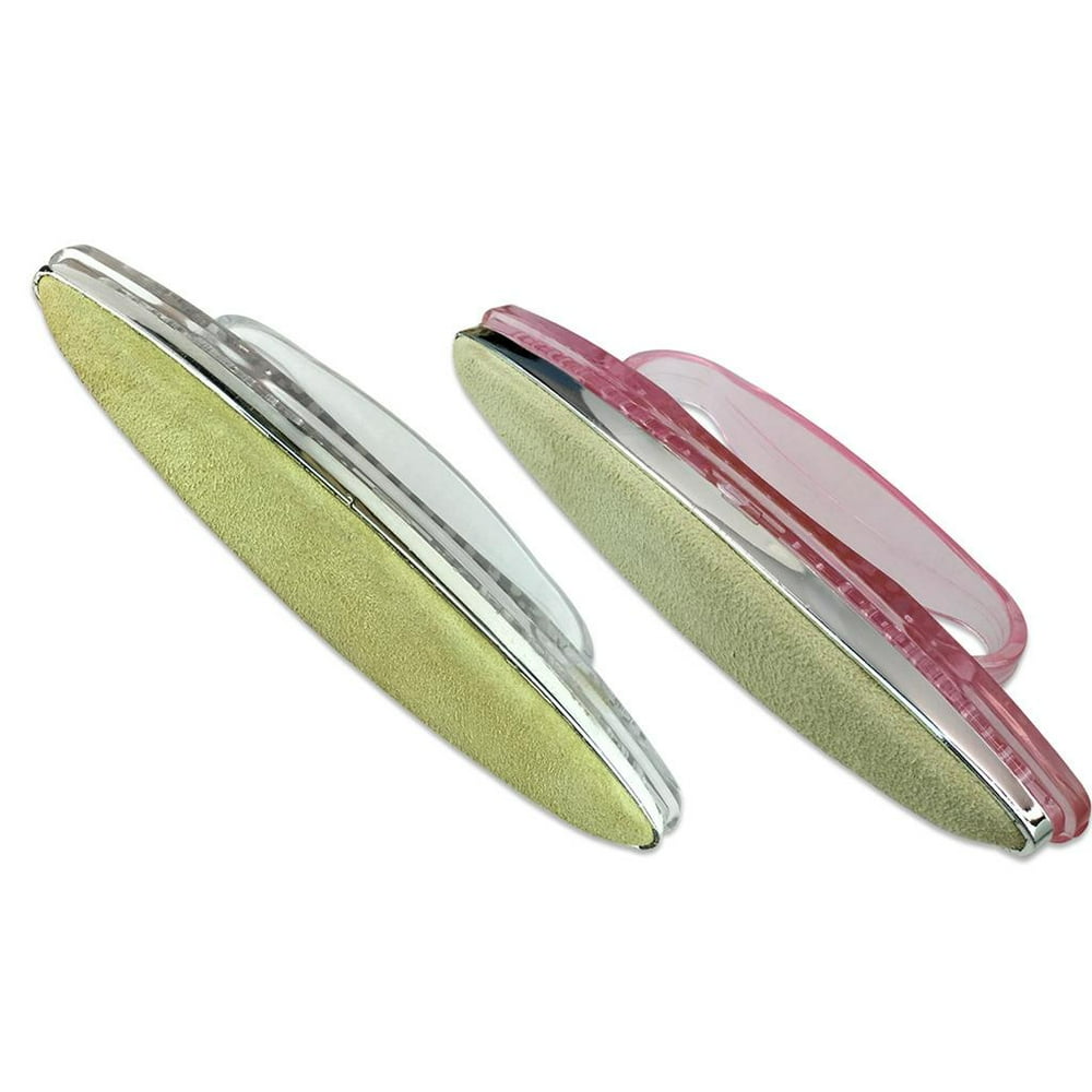 Chamois Nail Buffer with Removable Cover