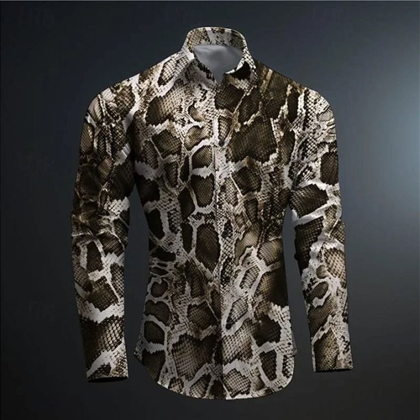 Nueva camisa de hombre moderna y lujosa de alta calidad adecuada para salidas diarias con mangas largas dobladas y colores modernos.