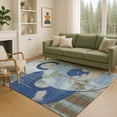 thumbnail image 6 of Addison Rugs Chantille Indoor/Outdoor Contemporary Novelty Blue Machine Washable Rectangle Rug, 10' x 14', 6 of 8
