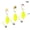 7#, variant on Pre-Rigged Fishing Rig Set with Braided Line & Sensitive Float, Hooks Sizes 6-10, 1 Piece