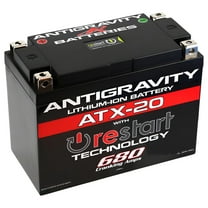 Antigravity YTX20 Lithium Battery w/Re-Start