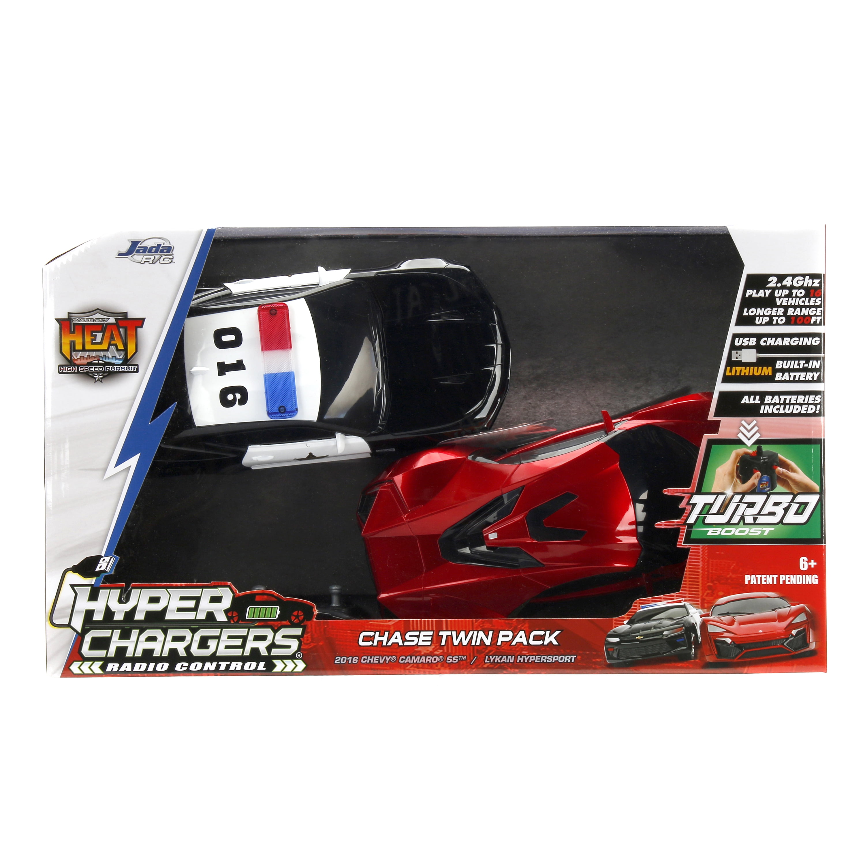 Jada Toys HyperChargers Heat Chase Twin 