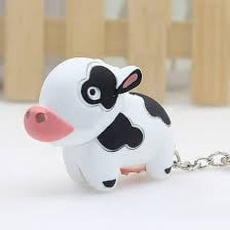 Cow LED Keychain with Sound (2 Pack)