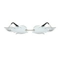thumbnail image 2 of Gafas de sol de llamas Novedad elegante con estilo individual Diferente choque, resistente a los choques, livianos, exquisitos, gafas frías tipo 7 Inevent AP008822-07B, 2 of 7