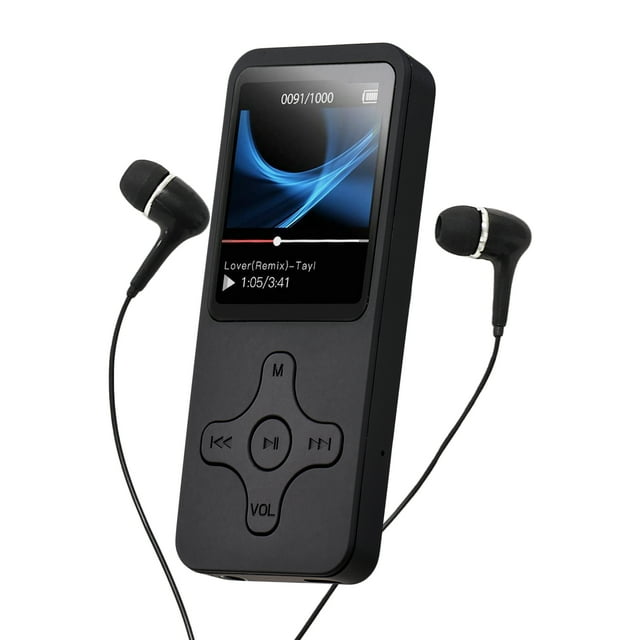 Reproductor MP4 portátil Reproductor de música MP3 con auriculares Pantalla LCD Reproductor de video Tomshoo Tipo 2
