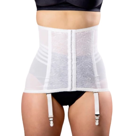 Style 21 Waist Trainer Girdle with Garters Firm Shaping