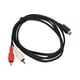 thumbnail image 5 of Cable adaptador TVDVD 4 pines a 2 pines RCA macho NikouMX, 5 of 8