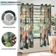 thumbnail image 3 of Yayeee Window Curtains Set of 2 for Living Room Light Filtering 63"x42", Butterfly Leaves, 3 of 7