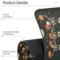 thumbnail image 4 of Yayeee Faucet Mat for Kitchen Sink 14.7" Diatomite Long Splash Guard Pad, Black Halloween Dancing Skeleton, 2 Pack, 4 of 7