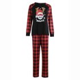 thumbnail image 1 of Kmbangi Family Matching Pajamas Sets, O-Neck Long Sleeve Pullover+ Trousers, 1 of 8