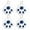 Blue, variant on Partheme 4 Pack Smart Wireless Bluetooth Tracker Key Finder, Anti-Loss Alarm Locator for Pets Dogs Cats, Luggage Wallet Backpack Item Finder, for Home Office Travel, Gray