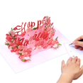 thumbnail image 4 of 3D Valentines Card with Envelope for Husband Wife Family and Friend Anniversary 3D Valentines Day Greeting Card, 4 of 6