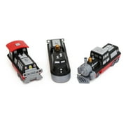 Popular Playthings Magnetic Mix or Match Vehicles Train Vehicles Playset (9 Pieces)