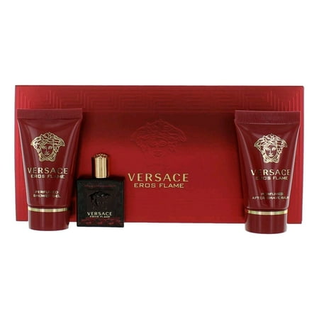 Eros Flame By Versace, 3 Piece Mini Gift Set For Men - Walmart.com