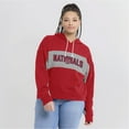 thumbnail image 6 of Women's Fanatics Red Washington Nationals Filled Stat Sheet Pullover Hoodie, 6 of 7