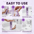 thumbnail image 4 of SonicPower Foaming Drain Cleaner, Sink Cleaner and Deodorizer, Drain Clog Remover for Kitchen Sinks, Bathrooms, Shower Drains, Tubs, Washbasin, Clogged Pipe Opener, Lavender, 1 Pack, 4 of 9