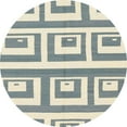 thumbnail image 1 of Ahgly Company Indoor Round Abstract Light Slate Gray Oriental Area Rugs, 4' Round, 1 of 6