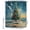 Green Yellow Blue, variant on Shower Curtains for Bathroom, Coastal Christmas Waterproof Fabric Shower Curtain, Christmas Tree Beach Nautical Decorative Bathroom Curtain for Bathtub, 72"x84", No Hooks Included