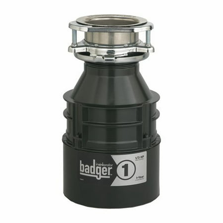 InSinkerator Badger 1 - 1/3 HP Continuous Feed Garbage