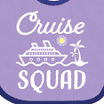 thumbnail image 4 of Inktastic Cruise Squad with Vector Cruise Ship and Palm Trees Boys or Girls Baby Bib, 4 of 4
