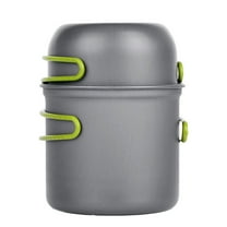 Jubipavy Pot And Pan Cookware Camping Set Of Pots And Pans Scratch And Heat Portable Cookware Nonstick Set Of Pots And Pans 2pcs Set