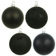 thumbnail image 3 of Vickerman 4" Purple 4-Finish Ball Ornament Assortment, Set of 12, 3 of 7