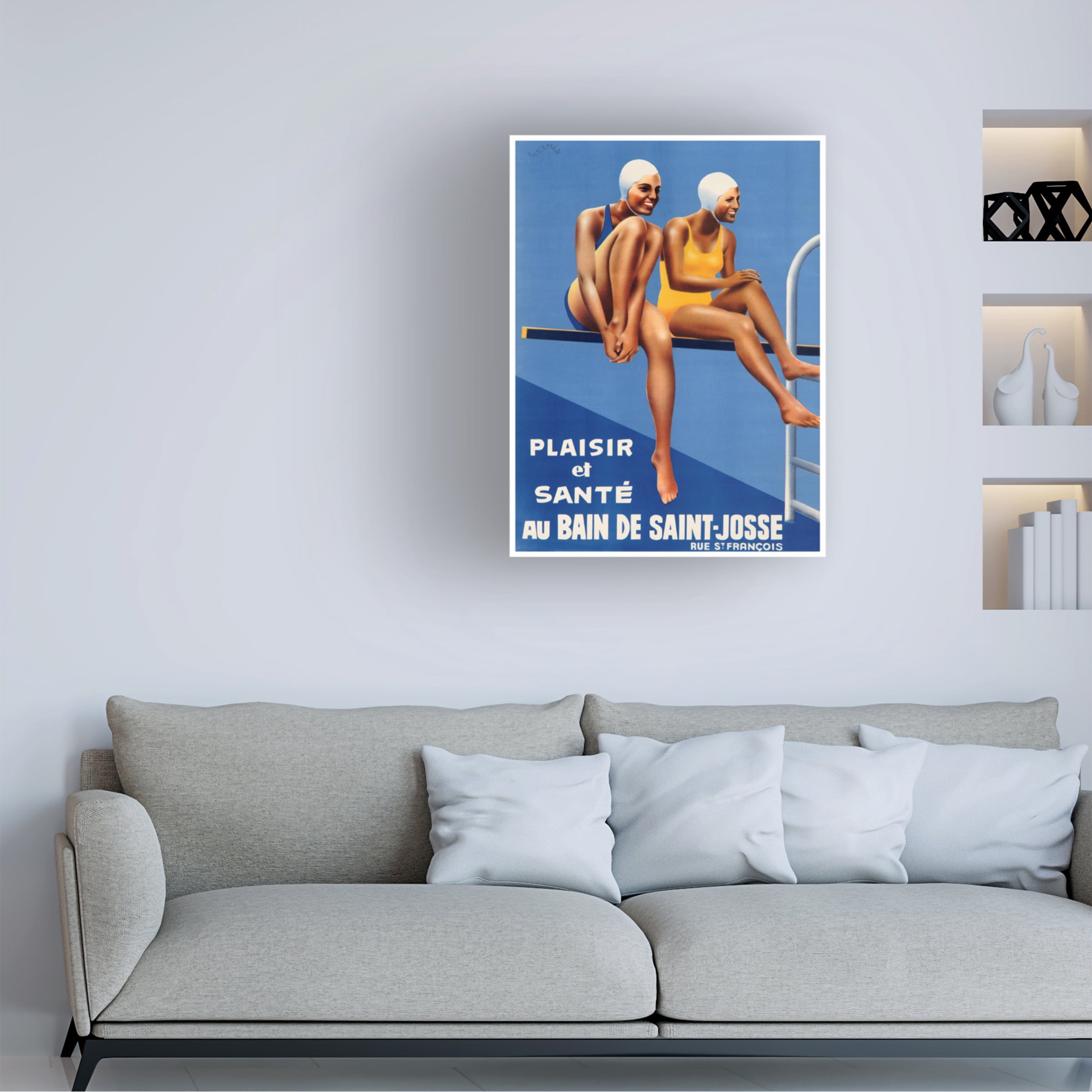 Trademark Fine Art 'Ads Local 12' Canvas Art by Vintage Lavoie