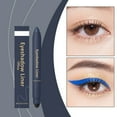 thumbnail image 5 of 2 in 1 Eyeshadow and Eyeliner Pen, Waterproof Cream Eyeshadow Stick, Shimmer Eye Shadow Pencil, High Pigmented Eyeshadow, Highlighter Eye Liner, Multi-Dimensional eyes Look (Navy), 5 of 6
